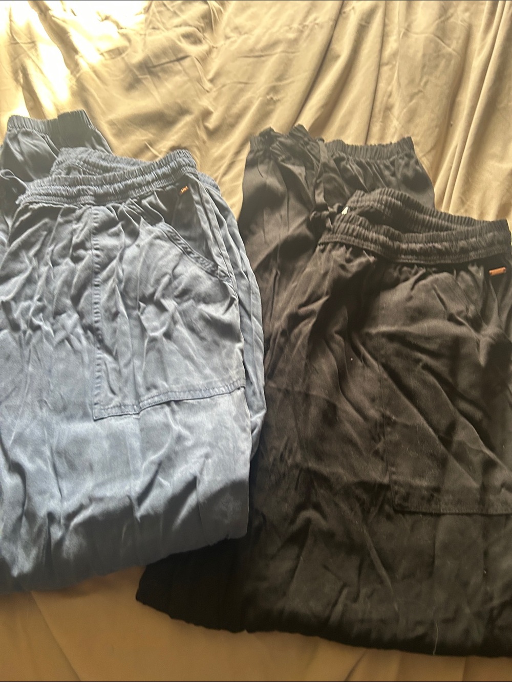PINK Victoria's Secret Joggers - Blue & Black